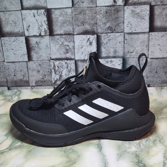 Adidas CRAZYFLIGHT Mid 2023 Withe Silver Metallic.. Woman's size 5 - Picture 3 of 11